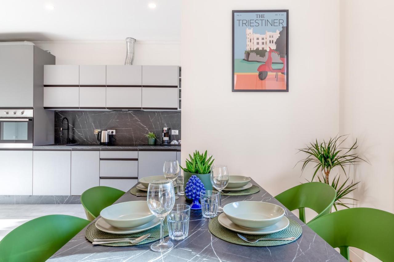 Stylish Apartment - Casa Leone - Center ترييستي المظهر الخارجي الصورة
